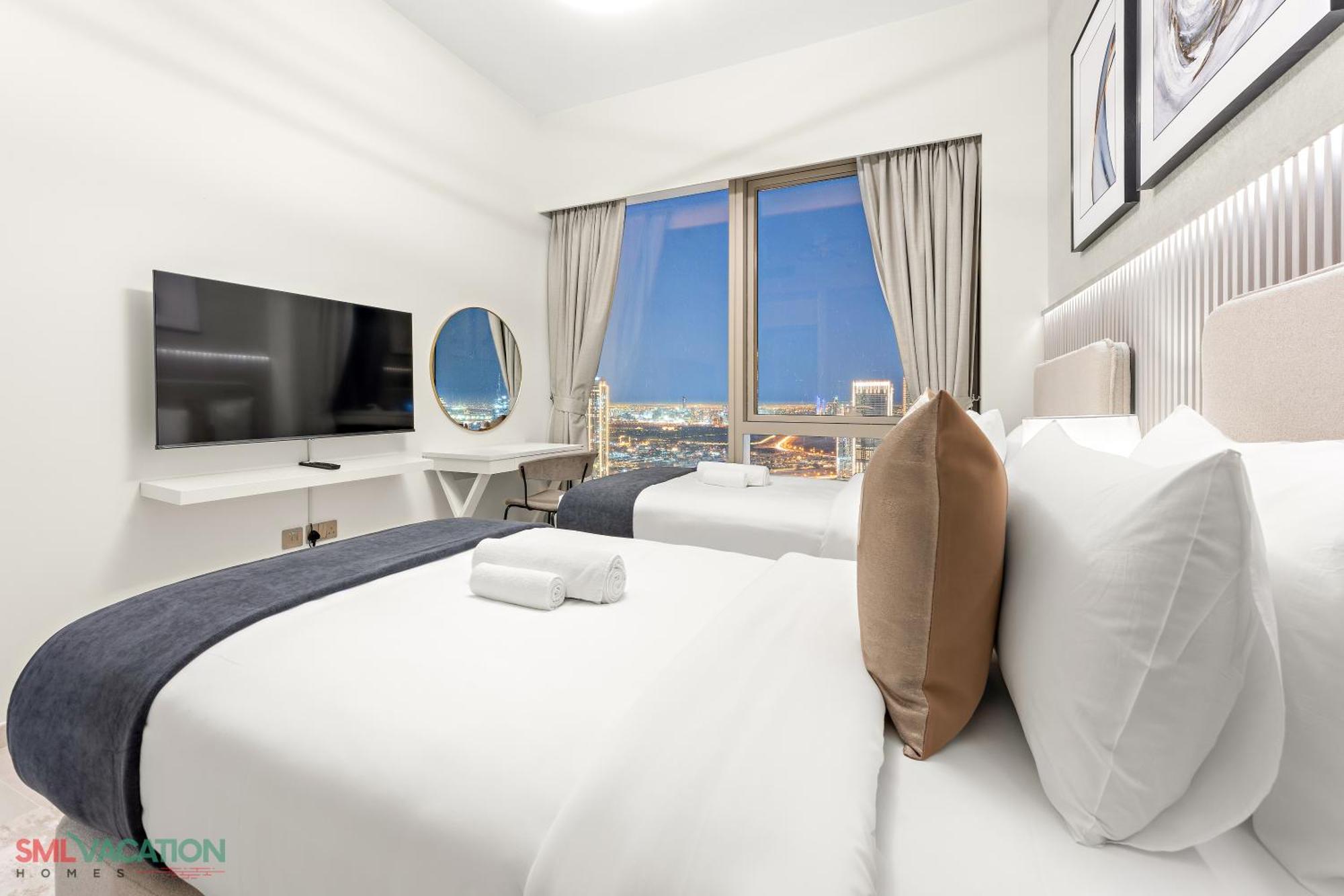 Sml Vacation Homes - Sky High Apartments With Burj Khalifa And Dubai Fountain Views At Grande Signature, Downtown Dubai Buitenkant foto