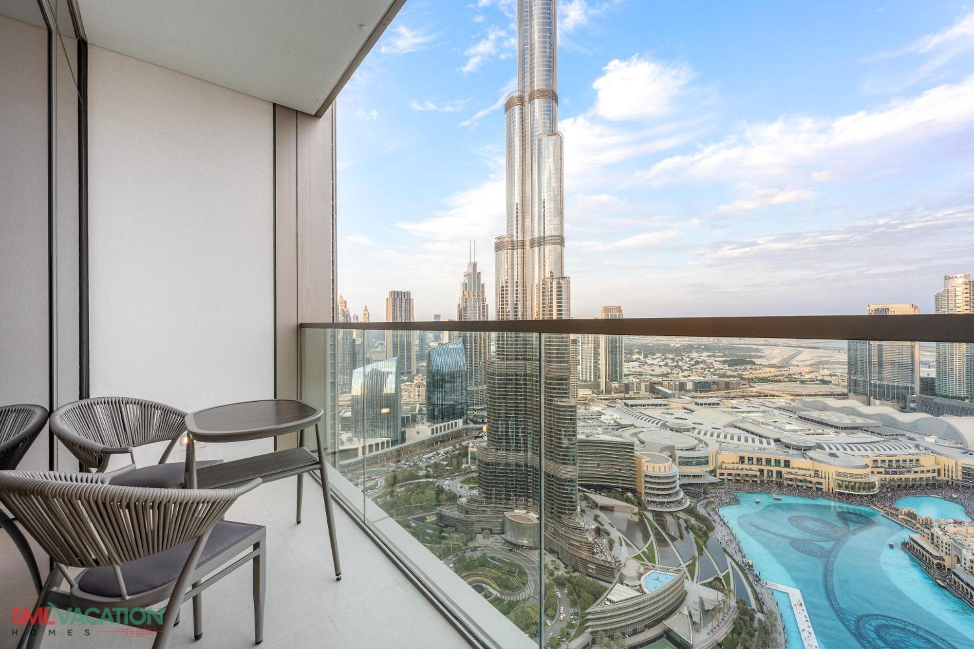 Sml Vacation Homes - Sky High Apartments With Burj Khalifa And Dubai Fountain Views At Grande Signature, Downtown Dubai Buitenkant foto
