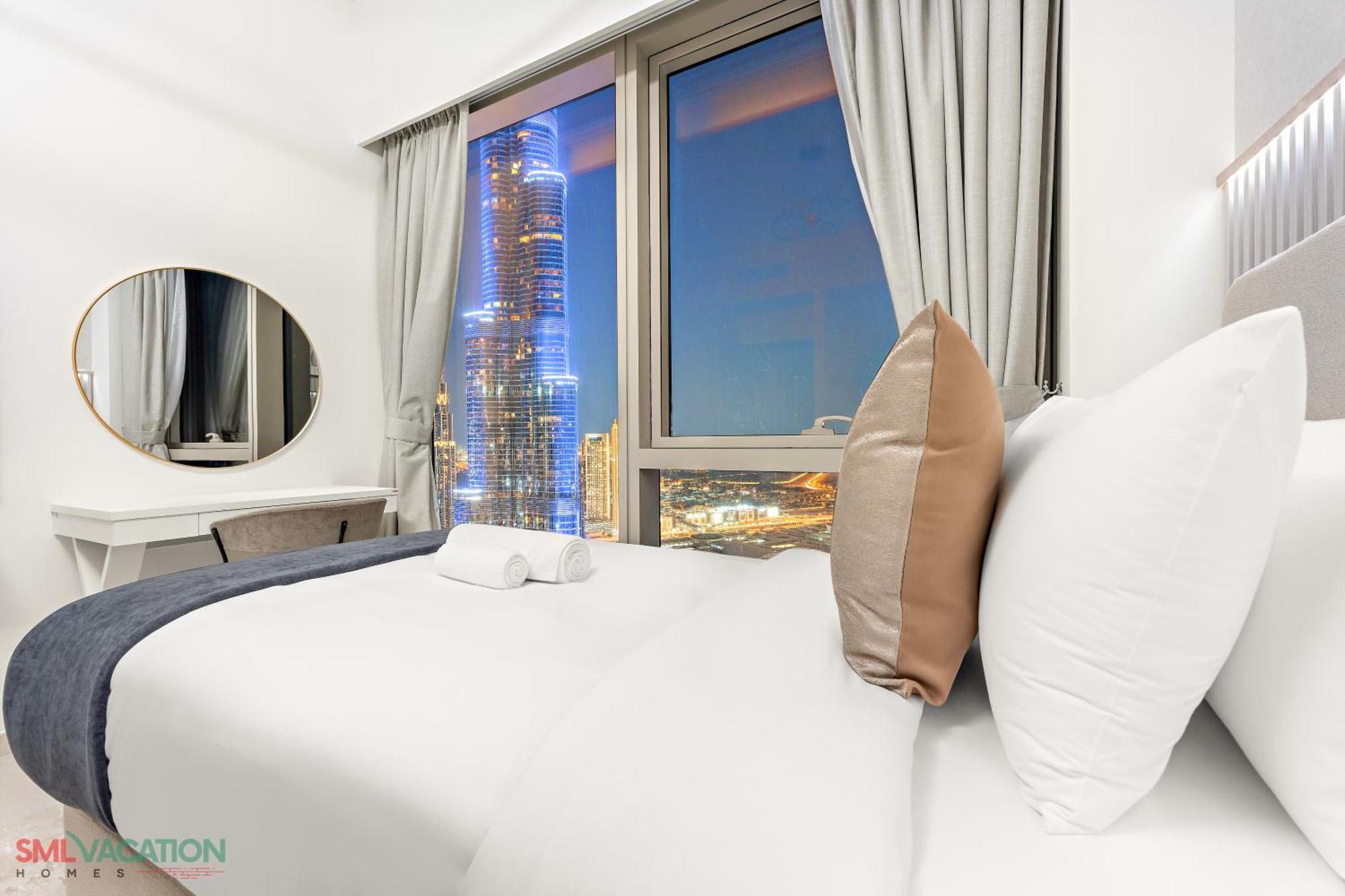 Sml Vacation Homes - Sky High Apartments With Burj Khalifa And Dubai Fountain Views At Grande Signature, Downtown Dubai Buitenkant foto