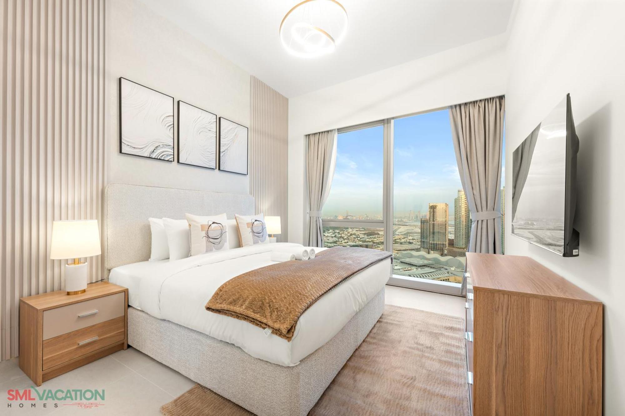 Sml Vacation Homes - Sky High Apartments With Burj Khalifa And Dubai Fountain Views At Grande Signature, Downtown Dubai Buitenkant foto