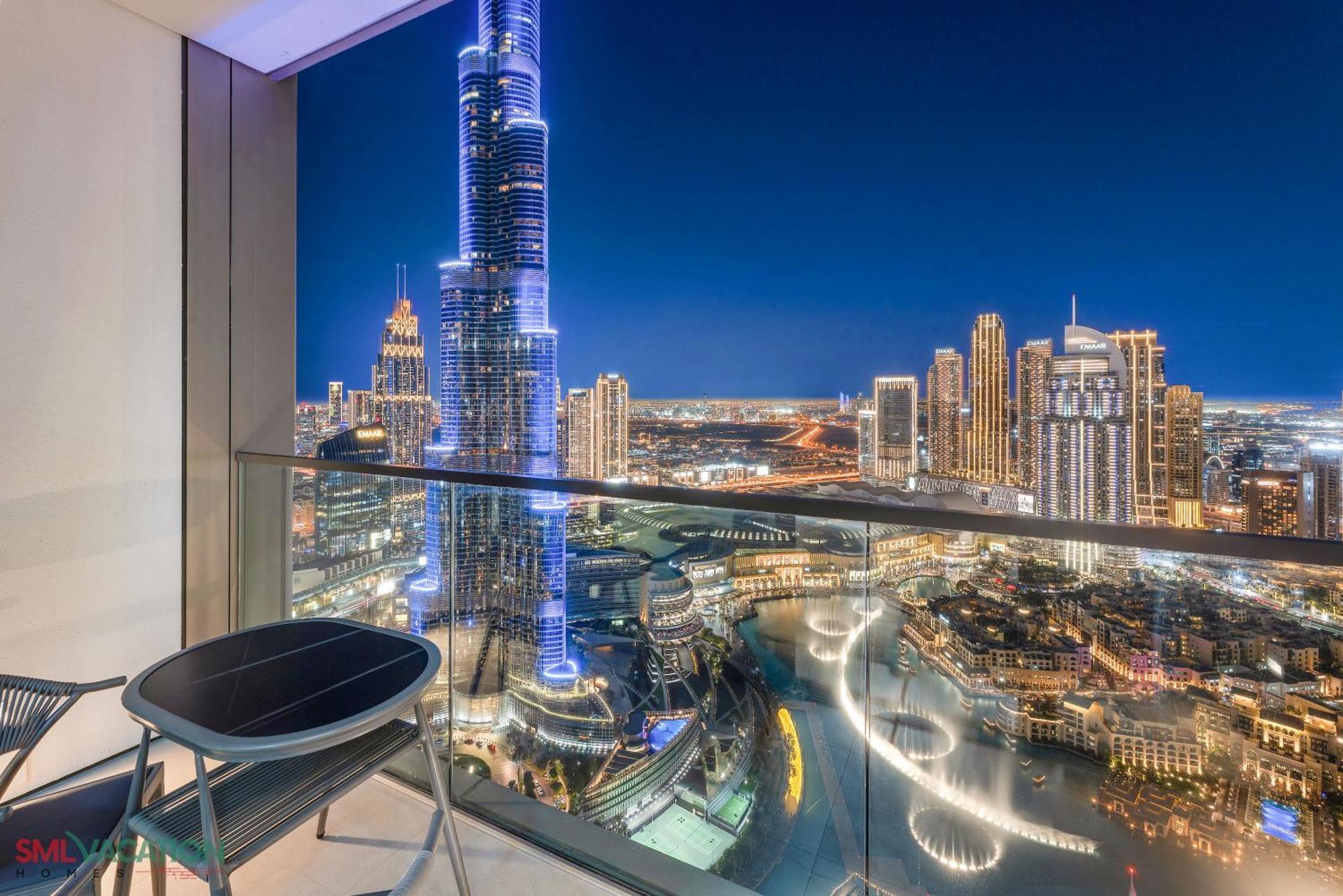 Sml Vacation Homes - Sky High Apartments With Burj Khalifa And Dubai Fountain Views At Grande Signature, Downtown Dubai Buitenkant foto